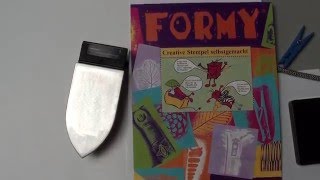 DIY Tuto Anleitung FORMY genial  Creative Stempel selbstgemacht kreativ [upl. by Chernow]