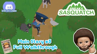 Sneaky Sasquatch Walkthrough  Main Story 3 Full Walkthrough  Police Quest [upl. by Mehsah]