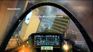 Call of Duty Black Ops 2  Jet Scene  Mission Cordis Die  HD Clip [upl. by D'Arcy]