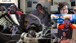 Reactions Mashup Jojos Bizarre Adventure Stardust Crusader s2e46  ZA WARUDO [upl. by Edva]