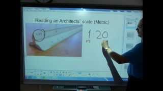 Read an Architects scale decimal [upl. by Lambart]