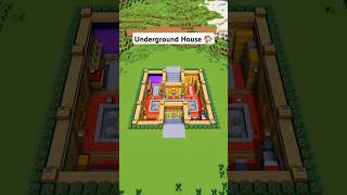 Minecraft Ultimate Underground House 🏠 minecraft [upl. by Ahseetal]