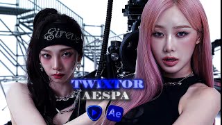 TWIXTOR 4K AESPA quotWHIPLASH MVquot AE SHARPEN  CC TOPAZ [upl. by Hach]