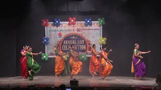 ANNUAL DAY 2019  MARATHI DANCE SONGS  MOMS DANCE  MARATHI DANCE [upl. by Paynter875]