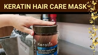 Keratin Hair Care Mask Treatment [upl. by Rockie]