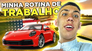 MEU TRABALHO NOVO NOS ESTADOS UNIDOS 🇺🇸 [upl. by Esirahs41]