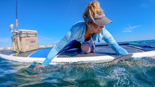 My LONGEST Paddle Board Fight  Personal Best with JoeyAntonelli [upl. by Alyacim]