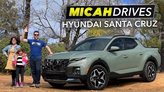 2024 Hyundai Santa Cruz Review  All The Truck You Need [upl. by Harberd]