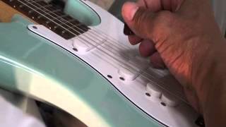 INXS Style 80s Palm Muting Picking And Pecking Electric Guitar Lesson 9 EricBlackmonGuitar [upl. by Eimaral]