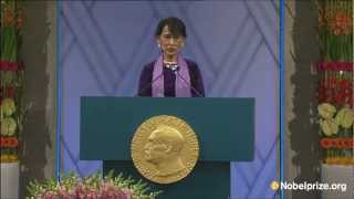 Aung San Suu Kyi Nobel Peace Prize Lecture [upl. by Thekla]