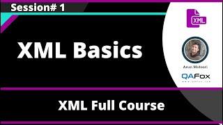 XML Basics XML Tutorial  Part 1 [upl. by Naved129]