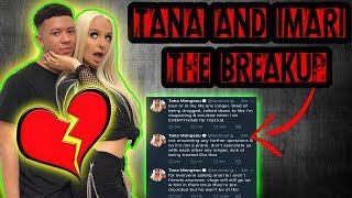 Tana Mongeau and Imari Stuart The Breakup [upl. by Tasiana]