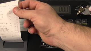 Casio SEG1 How to do an end of shift or day reading report cash off clear total [upl. by Pengelly]