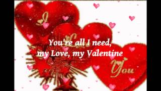 MY VALENTINE    Martina Mcbride and Jim Brickman  with Lyrics [upl. by Ellatnahc]