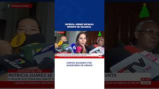 🔴🔵Patricia Juárez rechaza intento de vacancia contra Boluarte por ausentarse durante cirugía [upl. by Sanyu305]