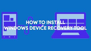 How To Install Windows Device Recovery Tool  romshillzz [upl. by Elburr768]