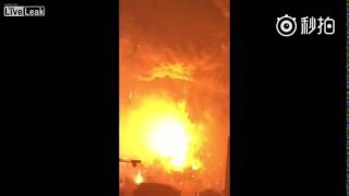 Tianjin Explosion Another View [upl. by Nimaynib]