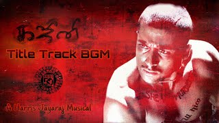 Ghajini Title Track BGM  Harris Jayaraj [upl. by Nyliac]