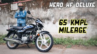 Hero HF Deluxe Review  Nononsense Motorcycle [upl. by Enelec]