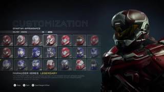 Halo 5 Guardians All Helmets [upl. by Beatriz]