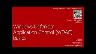 Windows Defender Application Control WDAC Basics [upl. by Bernarr998]