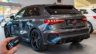 2022 Audi RS3 Sportback  Sound Interior and Exterior in detail [upl. by Katlin]