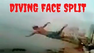 THE DIVING FACE SPLIT GUY  A GRAPHIC OG SHOCK VIDEO [upl. by Gennaro]