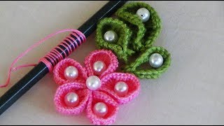 Hand Embroidery Raised Buttonhole Stitch [upl. by Maidel]