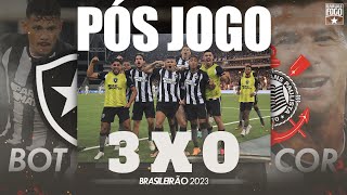 BOTAFOGO 3x0 CORINTHIANS  PÓSJOGO [upl. by Marji]