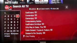 Virgin Media  TiVo Demonstration [upl. by Bala923]