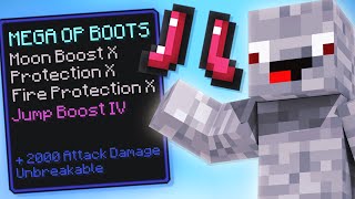 MEGA LUCKY 2000 ATTACK DAMAGE SCHUHE  Minecraft Lucky Block Battle [upl. by Boles]