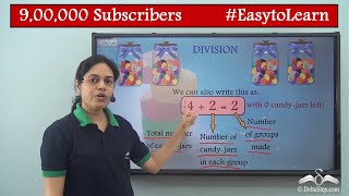 Division Method  Number operations  Class 2  CBSE  NCERT  ICSE [upl. by Rabbaj]