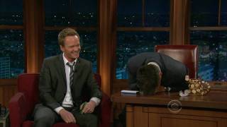 Neil Patrick Harris Wins Craig Ferguson Mouth Organ [upl. by Ydnis398]