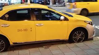 taxis in Taiwan are beautiful yellow [upl. by Mariquilla]