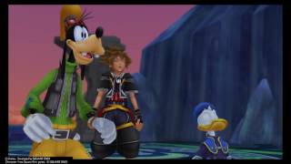 KINGDOM HEARTS 2 HD  Goofy Dies [upl. by Nyleak]