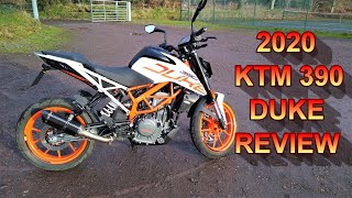 ★ 2020 KTM 390 DUKE REVIEW ★ [upl. by Maryanna]