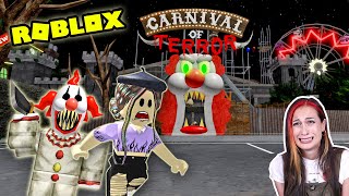 ROBLOX HORROR KERMIS  ONTSNAPPEN AAN DE EVIL CLOWN  OBBY  Lets Play Wednesday [upl. by Nanji]