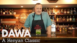 How to make the Dawa cocktail  A Kenyan classic [upl. by Anaiad712]