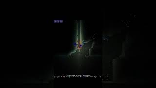 Terraria Where you randomly dig into nonexistent caves gaming shorts terraria [upl. by Che144]