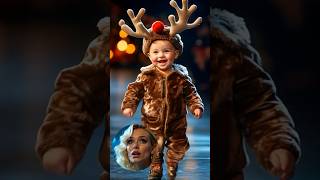 🦌 Christmas Reindeer Fashion Fusion Show  馴鹿創意時尚融合秀 babyfashion runwaymagic ChristmasFusion [upl. by Abas]