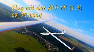 ASH 25 833m an der Winde im September 2024 [upl. by Saunders]