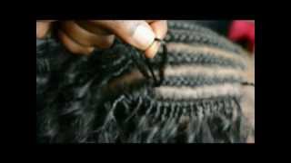 How to do Crochet Braids LatchHook Hair  Tutorial [upl. by Tail]