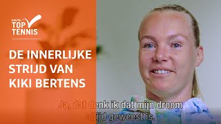 De innerlijke strijd van Kiki Bertens  KNLTB [upl. by Enajiram]