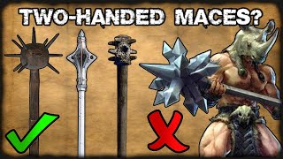 Did TwoHanded Maces Even Exist in History [upl. by Haily]