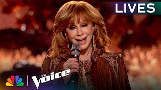 Reba McEntire Performs quotSeven Minutes In Heavenquot  The Voice Lives  NBC [upl. by Moneta]