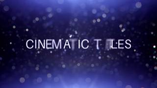 Cinematic Titles Intro Template for After Effects  Free Download [upl. by Aalst]