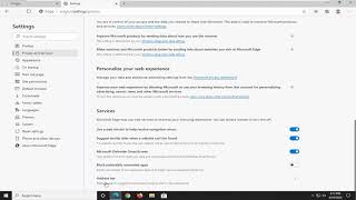 How to Disable Address Bar Search Suggestions in Microsoft Edge [upl. by Enaud]