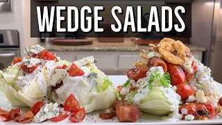 Wedge Salads Easy Steakhouse Wedge Salads [upl. by Nodnarbal794]