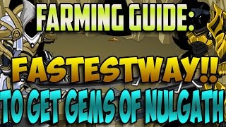 Aqw Fastest Way to Get GEMS of NULGATH  TOP 3 METHODS  Which Is the FASTEST [upl. by Wincer]