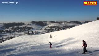 Stok narciarski Batorz 2014  aerial video [upl. by Leirum]